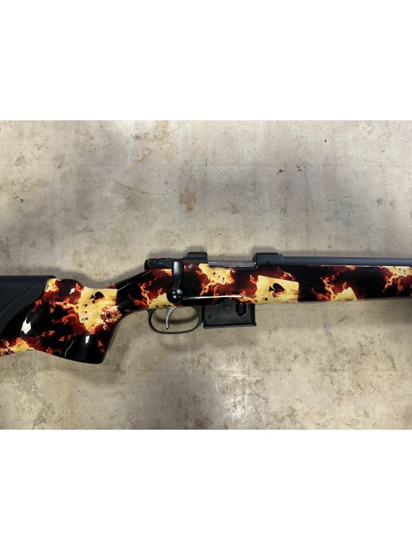 Carabina bolt action di marca CZ calibro 223 remington modello 527