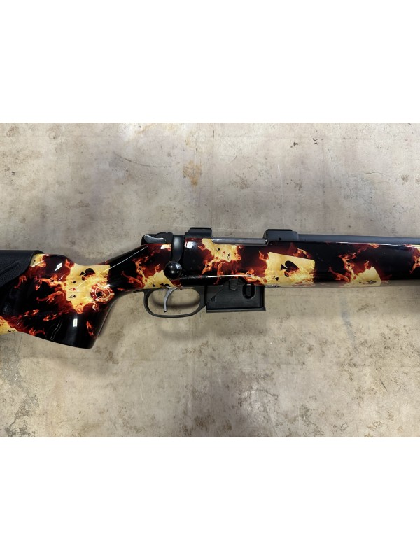 Carabina bolt action di marca CZ calibro 223 remington modello 527