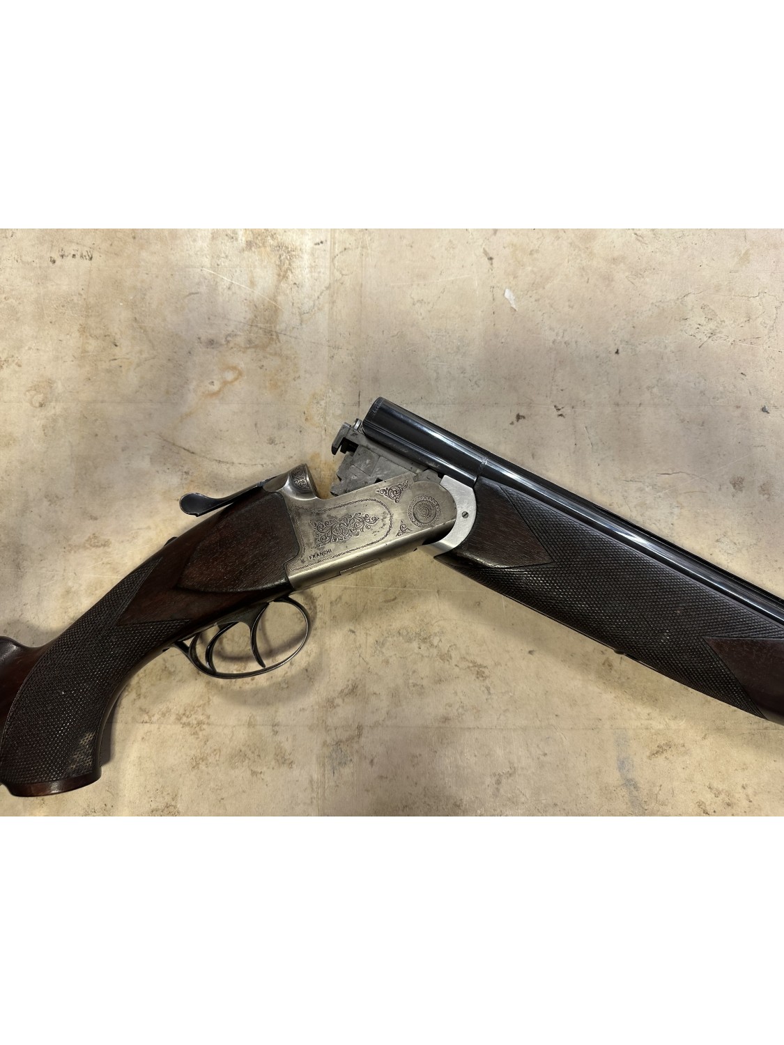 Fucile sovrapposto di marca Franchi calibro 12 modello alcione
