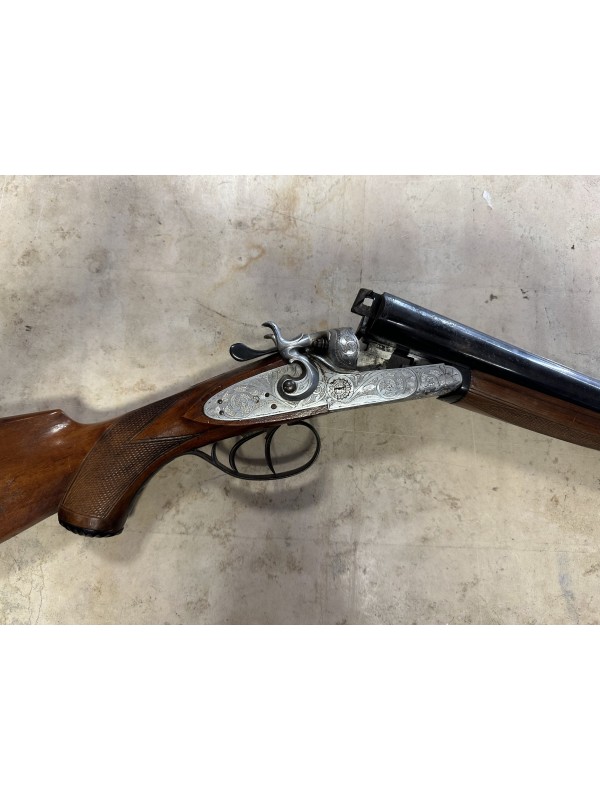 Fucile doppietta di marca Gnali calibro 16 modello cani esterni