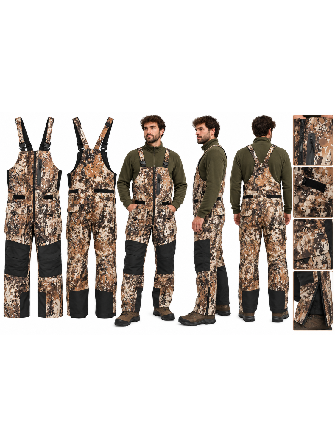 Salopette uomo beretta b xtreme gtx gore tex per caccia agli acquatici TAGLIA L