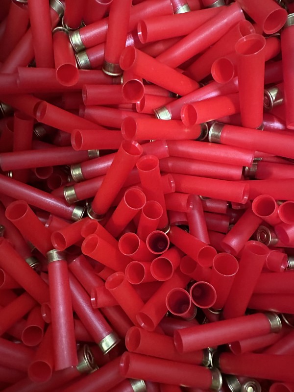 Bossoli fiocchi calibro 36 t.1 h.63 615 color rosso