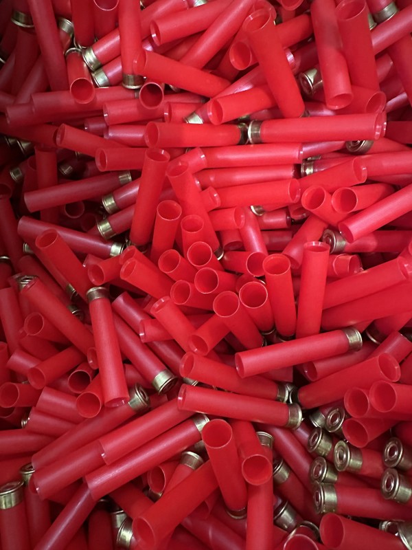 Bossoli fiocchi calibro 36 t.1 h.63 615 color rosso