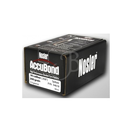 Nosler accubond cal.308" 200 gr.