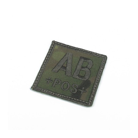 King Arms Cube Blood Type Patch - MC - AB