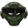 Maschera Softair Maschere Paintball Airsoft Tattico Full Face Protettiva Gear Mask